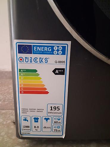 rəsmi note 8 pro: QUICKS Q-8895 önyükləməli paltaryuyan maşın - Enerji sinfi: A+++ - — 4