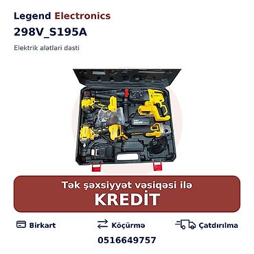 drel dəsti: Elan başlığı: Elektrik alətlər dəsti 298V_S195A Elektrik alətlər — 1