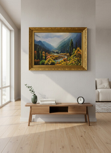 Картины: Картины для интерьера — серия пейзажей и флористики - Картина 1 — 1