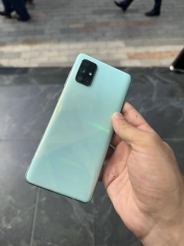 Samsung Galaxy A71 5G, 128 GB, rəng - Mavi, İki sim kartlı