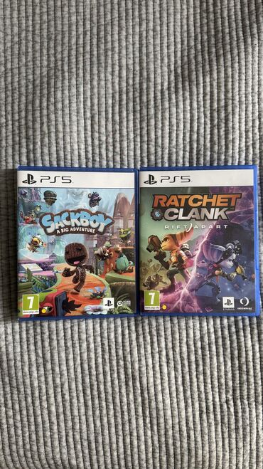 Игры для PlayStation: Продаю игры на PS5 Состояние идеальное, оригинальные. Sackboy - 1800