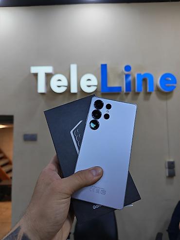 telefon barteri: Samsung Galaxy S25 Ultra, 256 GB, rəng - Gümüşü, Zəmanət, Sensor, Barmaq izi — 1