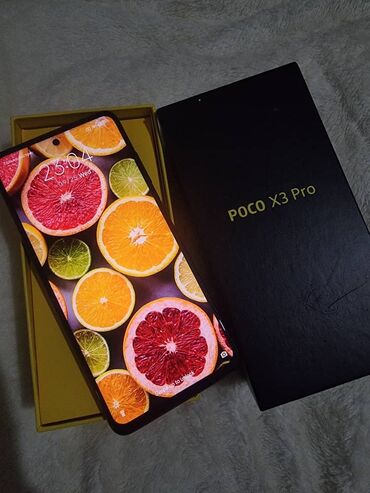 хуавей p50 pro: Poco X3 Pro, Колдонулган, 256 ГБ, 2 SIM