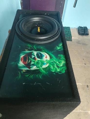 Maşın üçün subwoofer qutusu və dinamik - Brend: Swat (12" dairəvi
