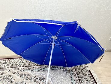 мягкая мебель в зал: Зонт пляжный складной "Классика" без подставки, большой садовый зонтик