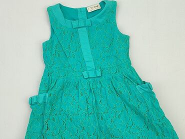 sukienka biala letnia wzory wiazana na szyi: Dress, Next, 3-4 years, 98-104 cm, condition - Very good