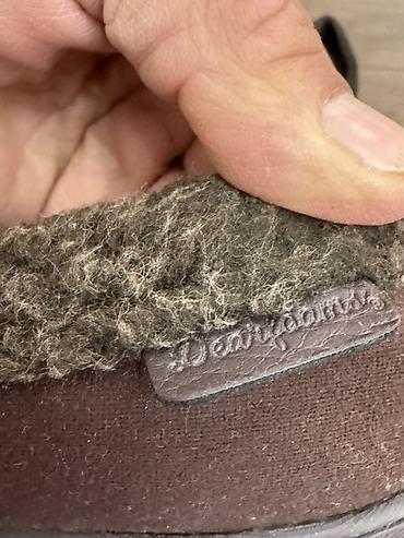 обувь женская зима: Домашние мужские мокасины Dearfoams Абсолютно новый, фирменное — 3