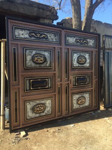 Həyət darvazaları: Istənilən növdə, istənilən ölçüdə dəmir darvazaların nağd və kreditlə — 11