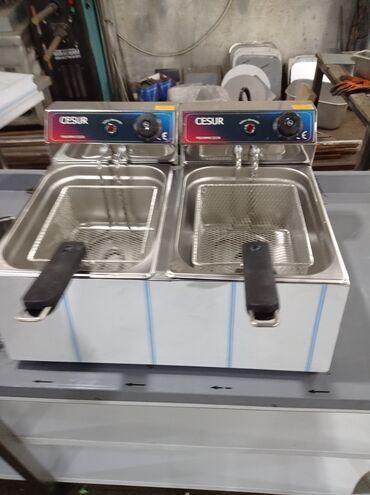 Fri aparatları: Fri kartof üçün, 3 gözlü, 3 l — 3