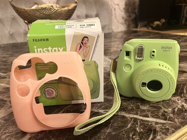basavik qutu: FujiFilm Instax mini 9 – Lime Green ani fotoaparat AŞAGİ YERİ VAR