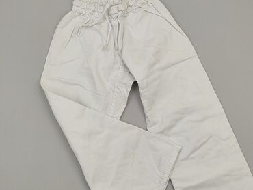 spodnie na lato: Spodnie materiałowe, 11 lat, 146, stan - Zadowalający