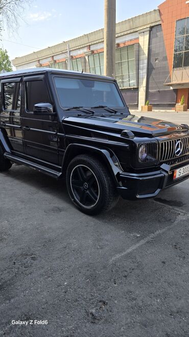 мерс s class: Mercedes-Benz G-Class: 2005 г., 5.5 л, Автоматтык, Бензин, Жол тандабас