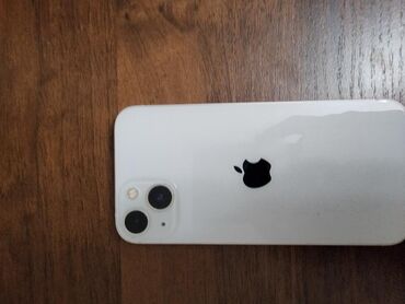 телефон айфон буу: IPhone 13, Колдонулган, 128 ГБ, Ак, 78 %