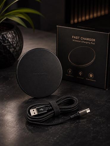 iphone 5 al: Simsiz Şarj Paneli – Fast Charger - Qi standartını dəstəkləyən simsiz — 1