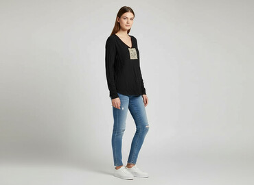 Bluzki: Scotch & Soda, Bluzka damska, rozmiar S