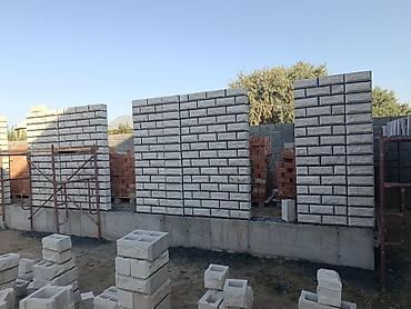Пескоблок: Пескоблок Рваный, Заборный, 400x200x200, Самовывоз — 5