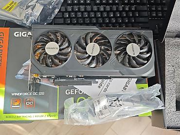 Настольные ПК и комплектующие: Видеокарта для ПК, Б/у, Gigabyte, GeForce RTX, 12 ГБ — 1