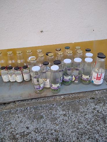 Ostalo posuđe: Razne tegle, teglice, false, flasice-razlicite gramaze. Sve cisto I sa — 3