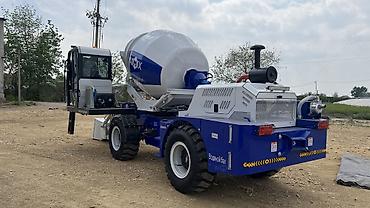 Автобетоносмеситель с самозагрузкой AS-6.5 Снизьте нагрузку