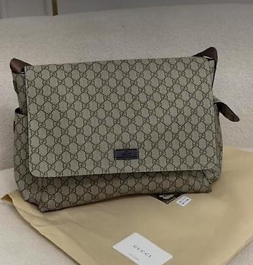 gucci guilty: Сумка-мессенджер из канвы с монограммным узором GG — 1