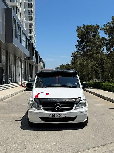 disk ve tekerler type 1: Mercedes-Benz Vito miniven - Kuzov: ağ rəng, aerodinamik body-kit və — 9