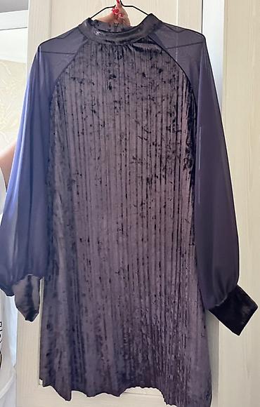 Qadın geyimləri – 4 ədəd zərif don dəsti 1) Tünd bənövşəyi minidress lalafo.az -da Qadın geyimləri – 4 ədəd zərif don dəsti 1) Tünd bənövşəyi minidress
