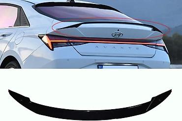 tuning: Спойлер на крышку багажника для Hyundai Elantra/Avante (седан — 1