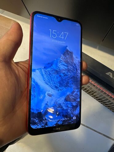 Мобильные телефоны и аксессуары: Xiaomi Redmi 8A, 2 ГБ, цвет - Красный, 
 Отпечаток пальца