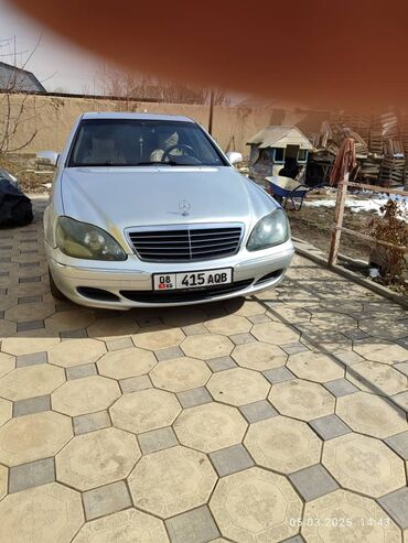 Mercedes-Benz: Mercedes-Benz S-Class: 2003 г., 5 л, Автомат, Бензин, Седан