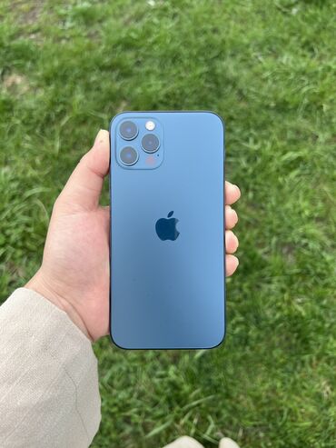 Apple iPhone: IPhone 12 Pro, Б/у, 256 ГБ, Синий, 84 %