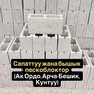 Пескоблоки для строительства - Тип: пустотелые стеновые блоки из