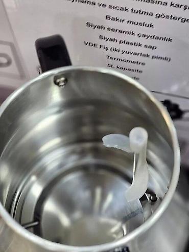 Samovarlar: Samovar Elektrikli samovar silver model: sl-0056 elektri̇k semaver 5l — 11
