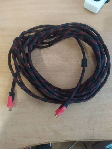кабель антенны: Интерфейсный кабель HDMI-HDMI ver.1.4, 9-10 метров. Нейлоновая