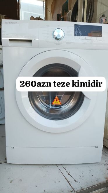 Paltaryuyan maşınlar: Paltaryuyan maşın Sharp, 6 kq, İşlənmiş
