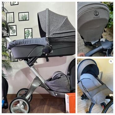 Gəzinti arabaları: Ayşen…. Stokke brebdi kalyaska 200azn çantası var ela veziyyetde