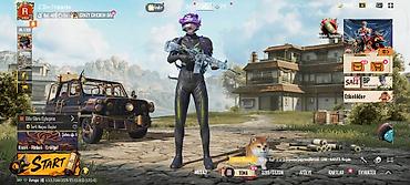 PUBG Mobile oyun hesabı – 73 səviyyəs, buz diyar m416 5 səviyyə