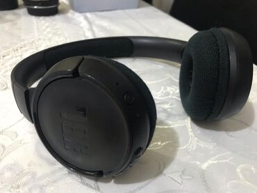 Qulaqcıqlar: Simsiz (Bluetooth) İşlənmiş Qulaqcıqlar JBL, rəng - Qara