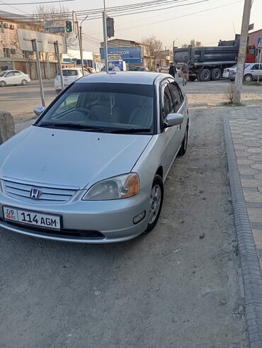 токтогул транспорт: Honda Civic: 2002 г., 1.5 л, Вариатор, Бензин