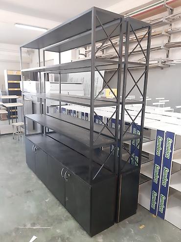 Оборудование для магазинов: Sifarişlə yığılır. Bizdə zavodtı. Qiymət ölçüdən və materialdan — 8