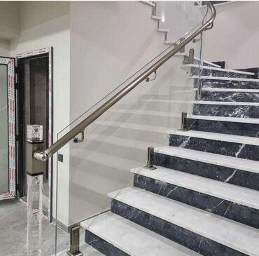 Pilləkən məhəccərləri: Aluminium ve suseli məhəccər istehsalı və quraşdırılması - Dizayn — 13