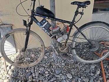 muhərrik velosiped: Benzin mühərrikli velosiped - Klassik dağ velosipedi şassisində — 1