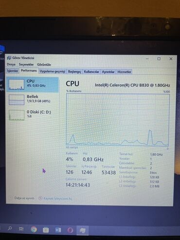 Toshiba: Toshiba Satellite C850-B800 noutbuk Heç bir problemi yoxdu normal — 9