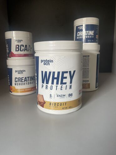 Maskalar, eynəklər: 💪 PROTEIN OCEAN WHEY PROTEİN 400g – BİSCUİT DADLI! 🍪 🏋🏻‍♂️ Məşqdən