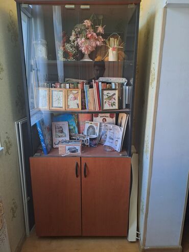 шкаф железный офисный: Б/у, Распашной, 2 двери Прямой шкаф, Книжный шкаф