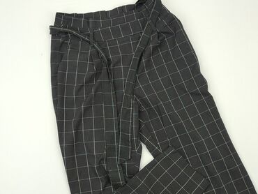 legginsy sportowe damskie ocieplane: Material trousers, Stradivarius, S (EU 36), condition - Good