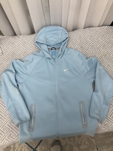 Толстовки: Мужская толстовка, XL (EU 42), Nike, Новый, цвет - Голубой, Самовывоз