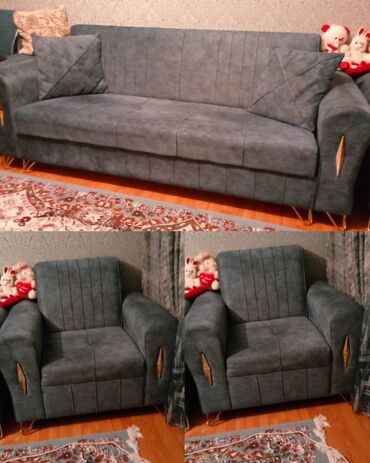 Ev üçün dekor: Divan, 2 kreslo