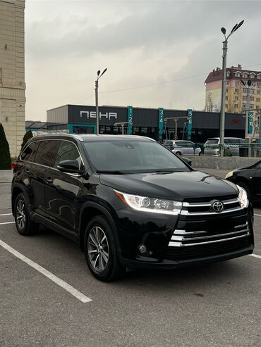 Toyota: Toyota Highlander: 2018 г., 3.5 л, Автомат, Бензин, Жол тандабас