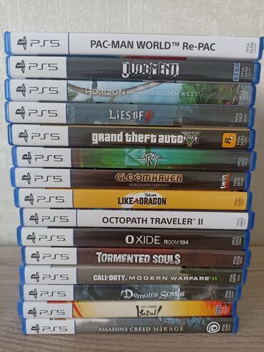 диски на ps5: Игры для PS5 продажа или обмен GTA 5 - 1700 Stray, Judgement, Octopath