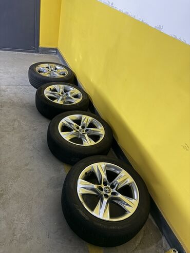 колесо на квадроцикл: Дөңгөлөктөр монтажда 235 / 55 / R 19, Жай, Комплект, Жеңил унаалар, Куйма, тешиктери - 5